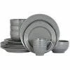 Food Network Valencia Gray 16-Pc. Dinnerware Set<Food Network™ New