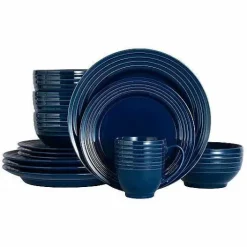 Food Network Valencia Indigo 16-Pc. Dinnerware Set<Food Network™ Discount