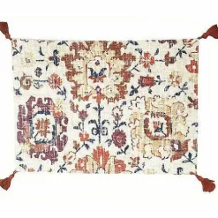 Food Network Vintage Rug Pring Placemat With Tassels<Food Network™
