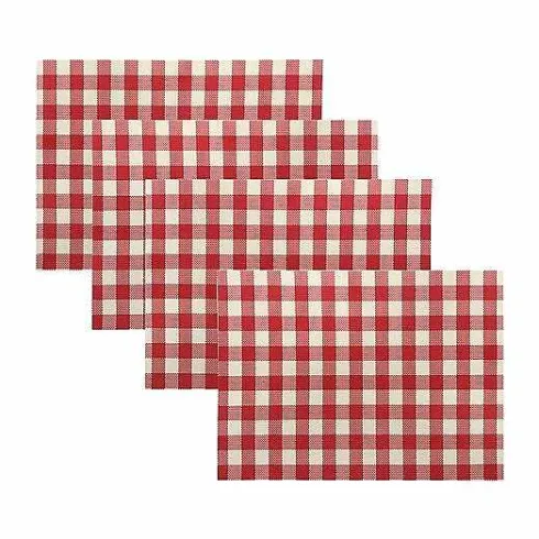 Food Network Vinyl Gingham Placemat 4-Pk.<Food Network™ Online