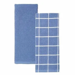 Food Network Windowpane Grid Kitchen Towel 2-Pk.<Food Network™ Discount