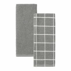 Food Network Windowpane Grid Kitchen Towel 2-Pk.<Food Network™ Discount