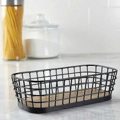 Food Network Wire & Wood Basket<Food Network™ New