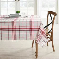 Food Network Woven Plaid Picnic Tablecloth<Food Network™