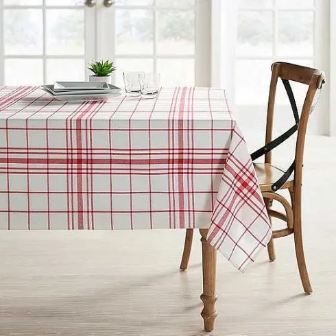 Food Network Woven Plaid Picnic Tablecloth<Food Network™